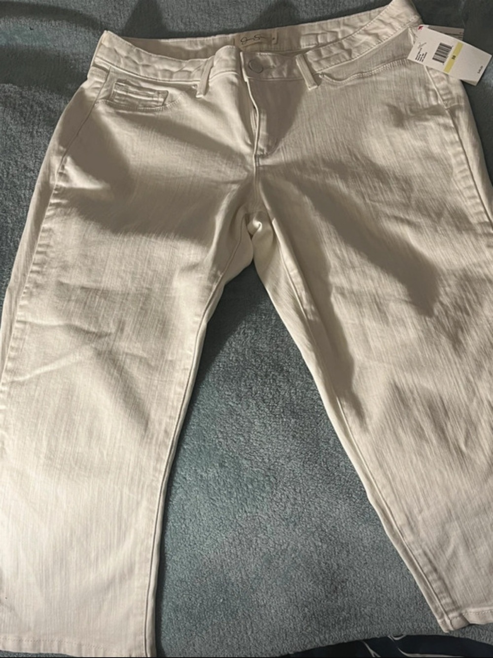 Jessica Simpson Off-White/Cream Capri Pants